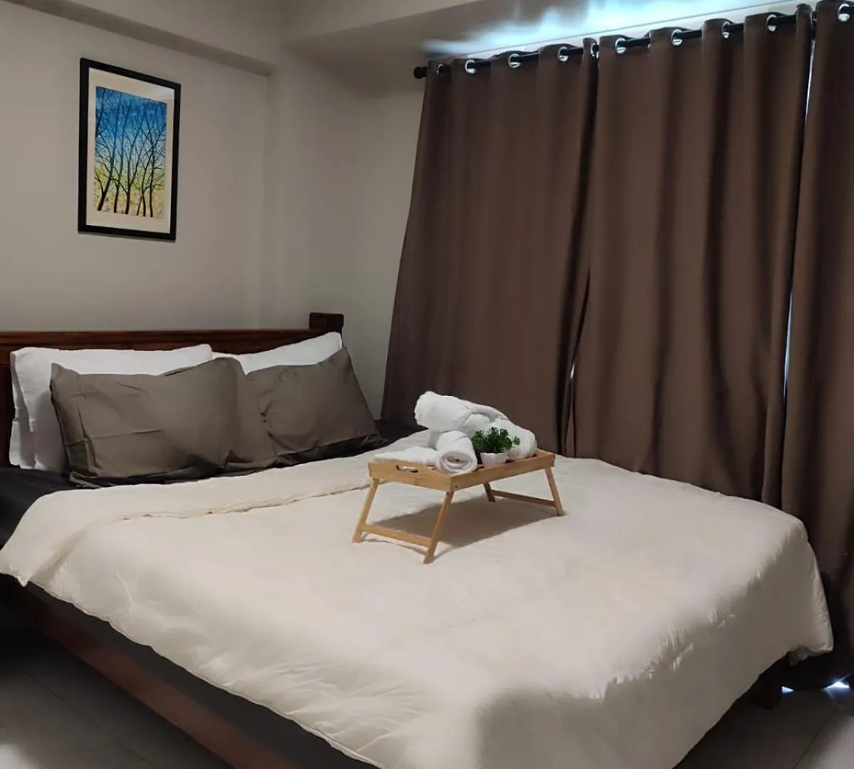 Staycation With Balcony City And River View Manila